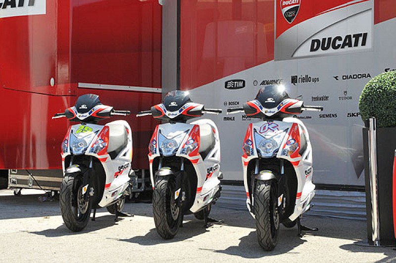 KYMCO fornitore ufficiale degli scooter di Ducati Corse