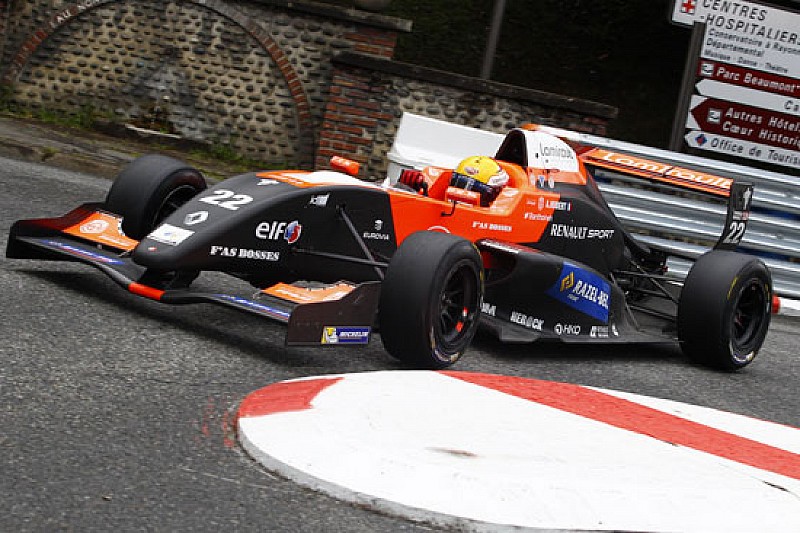 Anthoine Hubert centra la pole a Pau sotto la pioggia