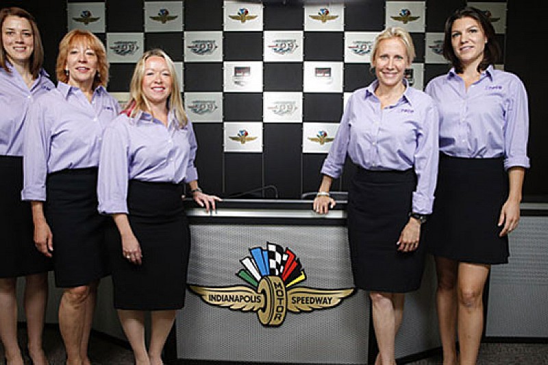 Un team tutto femminile a Indianapolis nel 2016