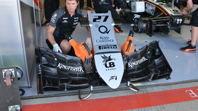 Reprimenda a Rosberg, no al coperchio Force India