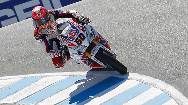 Buoni miglioramenti per van der Mark a Laguna Seca