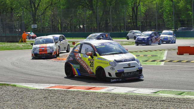 Festa per Eric Scalvini nella seconda gara di Monza