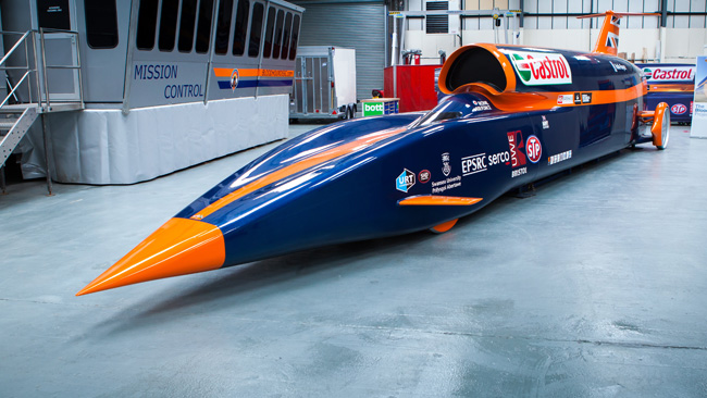 Bloodhound SSC tenterà il record di velocità su terra