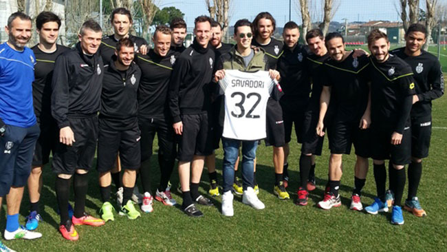 Savadori realizza un sogno e incontra il Cesena Calcio