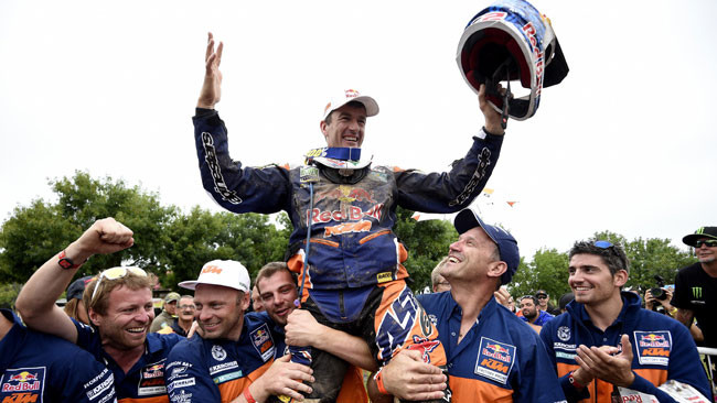 Dakar 2015, Moto: quinto trionfo per Marc Coma