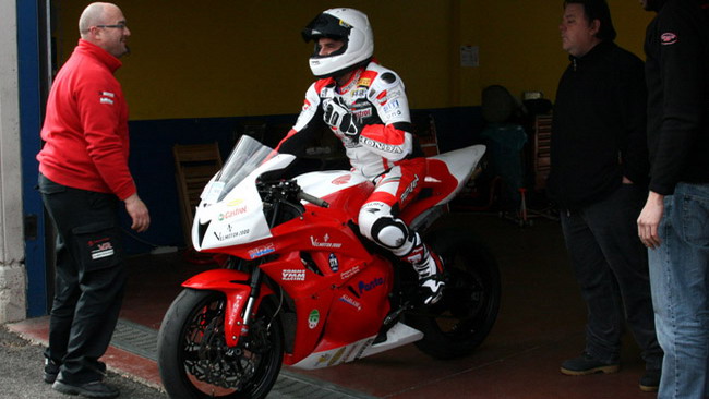 Primi test a Vallelunga per Velini