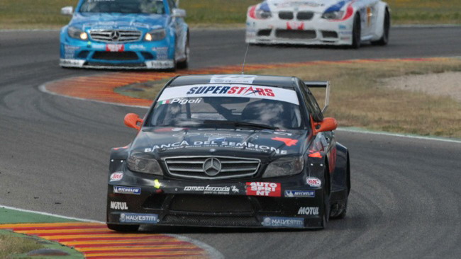 Seconda gara targata Mercedes: Pigoli davanti a Ferrara