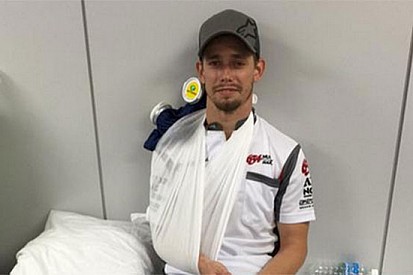 8 Ore di Suzuka: caduta e infortunio per Stoner