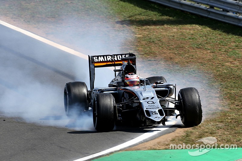 Force India con 'mala suerte' en Hungría