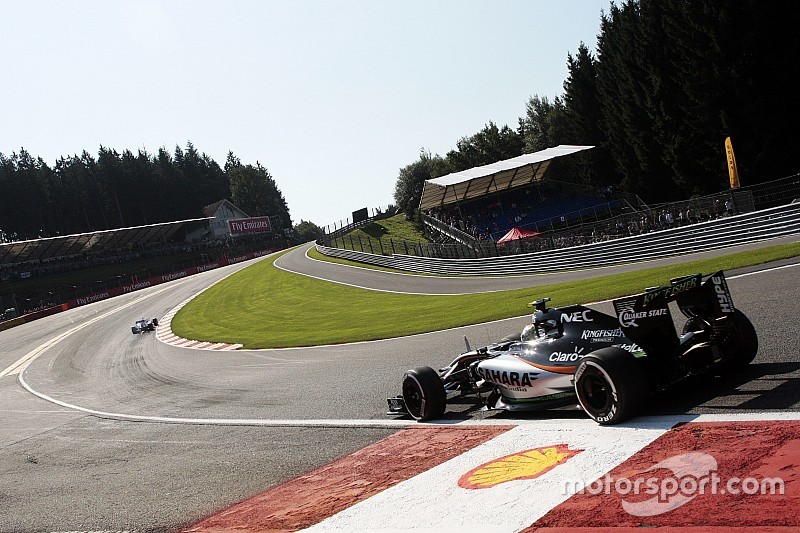 FIA tira zebra de saída da Eau Rouge a pedido dos pilotos