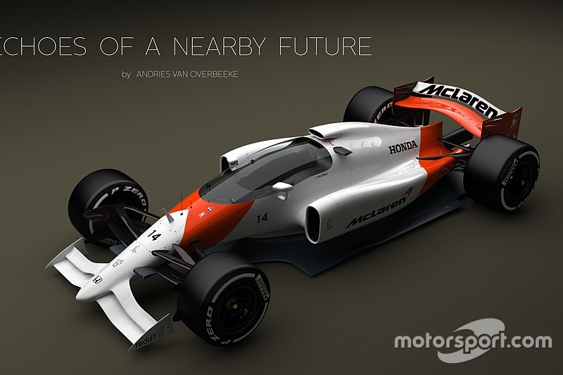 Designer projeta carros de F1 com cockpits cobertos