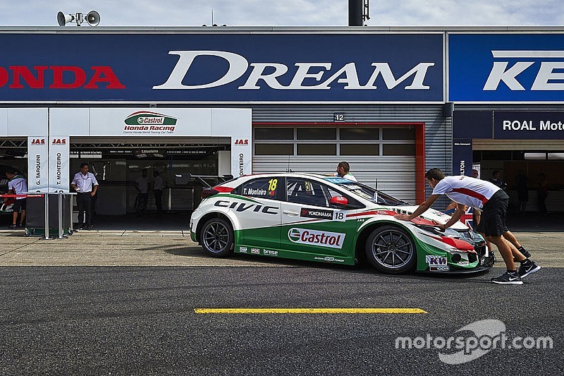 Tiago Monteiro contraint de s’élancer du fond de la grille