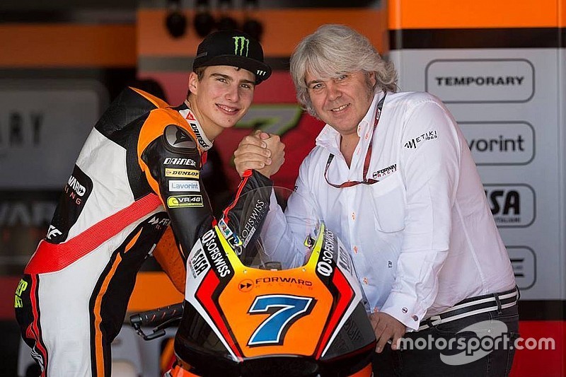 Baldassarri e Forward Racing insieme anche nel 2016