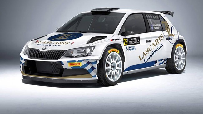 Acropoli, ecco la ŠKODA Fabia R5 di Athanassoulas