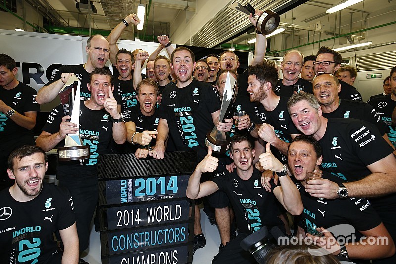 Mercedes-Team macht 2014 über 100 Millionen Euro Verlust