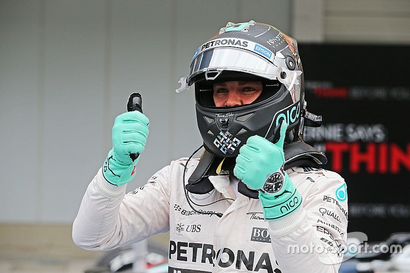 Nico Rosberg overtuigend naar pole, Max Verstappen keurig P9