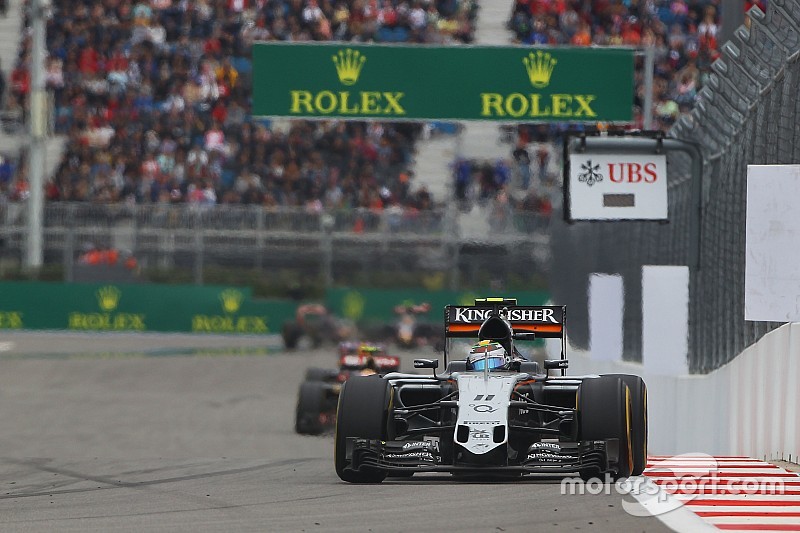 Force India n'écarte pas encore Lotus pour le Top 5