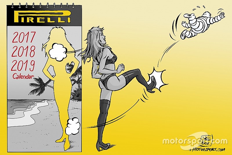 El humor de Cirebox: ¡Pirelli adiós Michelin!