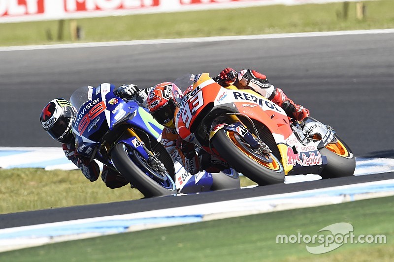 Márquez se défend d'aider Lorenzo face à Rossi