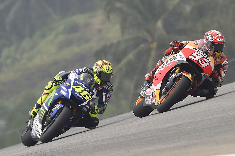 Marc Márquez - Avec Rossi,