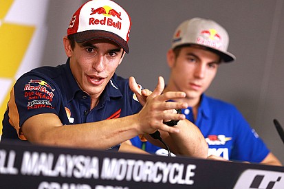 Marc Márquez amenaza: "hablaremos en Valencia"
