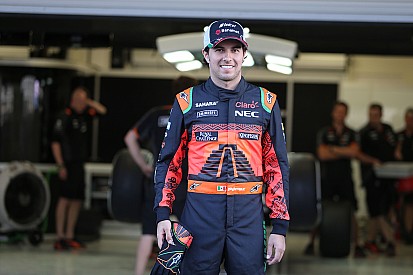 Sergio Pérez usará overol con piramide azteca