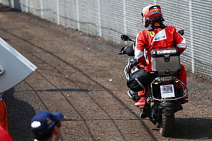 Kimi Räikkönen no considera que fue un contacto intencional con Bottas