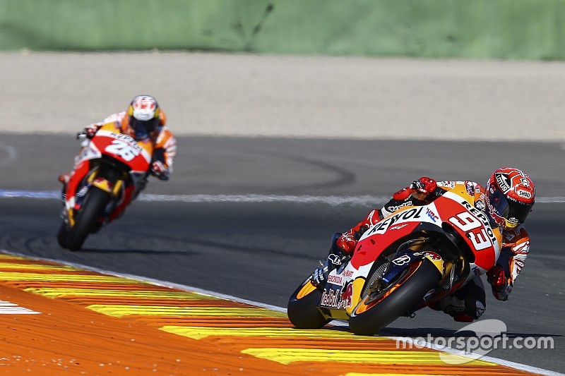Valencia, Day 1, Ore 12: le Honda dettano il ritmo