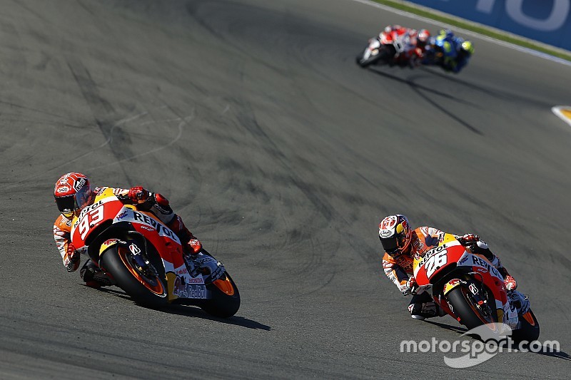 Valencia, Day 1, Ore 17: Marquez chiude in vetta
