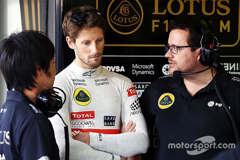 Grosjean penaliza por reemplazar la caja de cambios