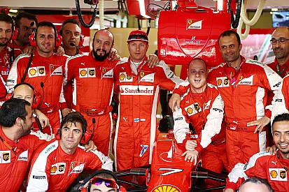 Räikkönen en habitué des podiums nocturnes!