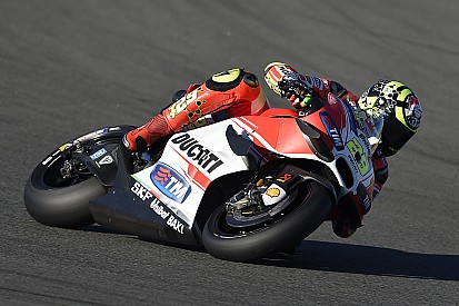 Iannone has “really good feeling” with Michelin tyres