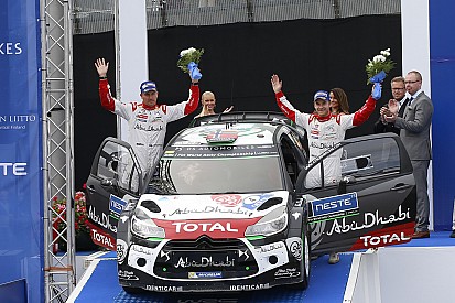 Østberg et son équipier Jonas Andersson se séparent