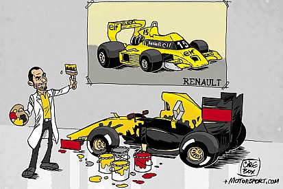 Cartunista indaga: é Renault ou a nova Lotus?