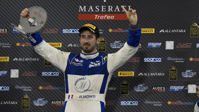 Monti vince gara 1 ad Abu Dhabi ed è campione