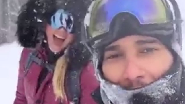 Hamilton con la Vonn sulle nevi del Colorado