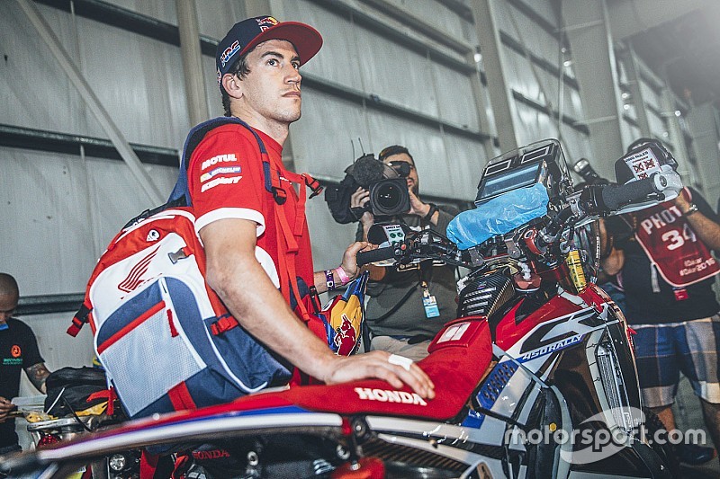 Dakar, Moto, Prologo: Barreda e Faria a braccetto