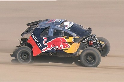 Dakar: ecco Loeb dopo il pauroso tonneau