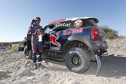 Nasser Al-Attiyah, optimista pese a la adversidad