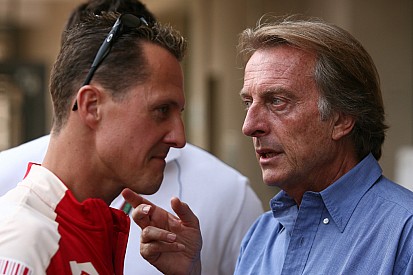 Montezemolo dice que las noticias que le llegan de Schumacher "no son buenas"