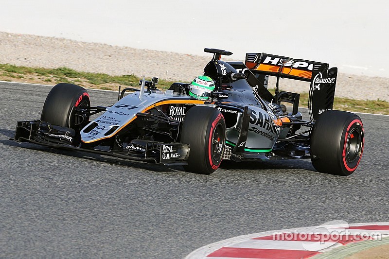 Formel-1-Test in Barcelona: Nico Hülkenberg mit Bestzeit für Force India