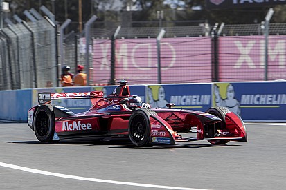 Startopstelling van de Formule E Mexico ePrix