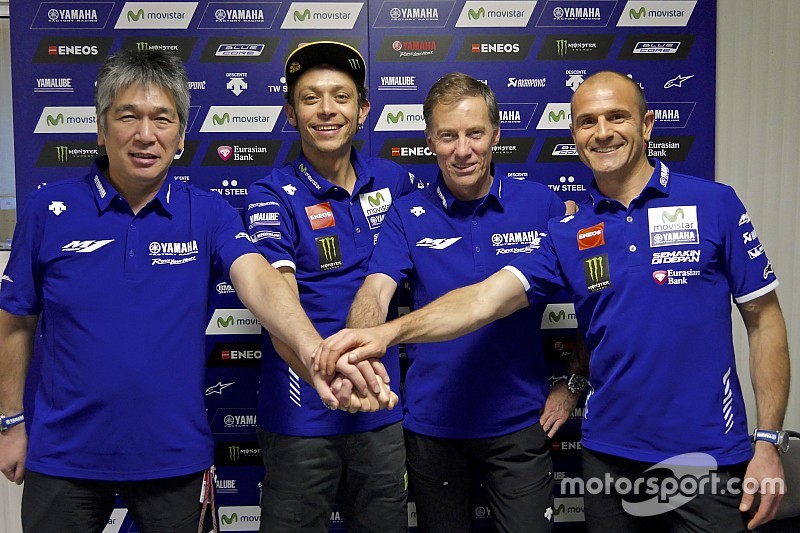 Rossi verlengt Yamaha MotoGP-deal tot 2018