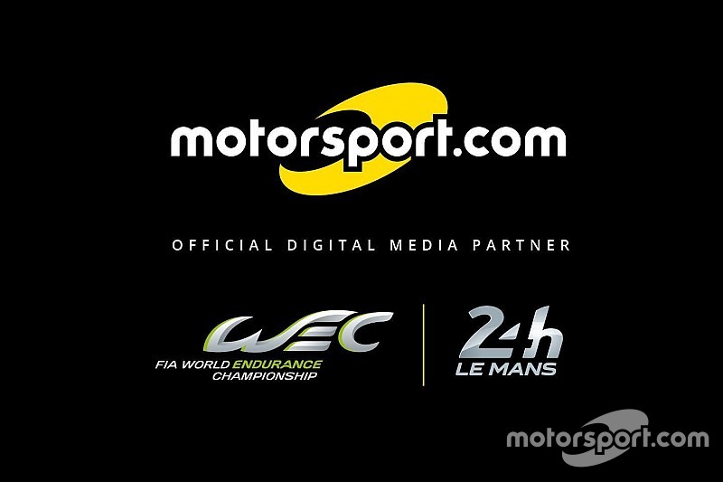 FIA WEC & ACO benoemen Motorsport.com tot ‘Official Digital Media Partner’