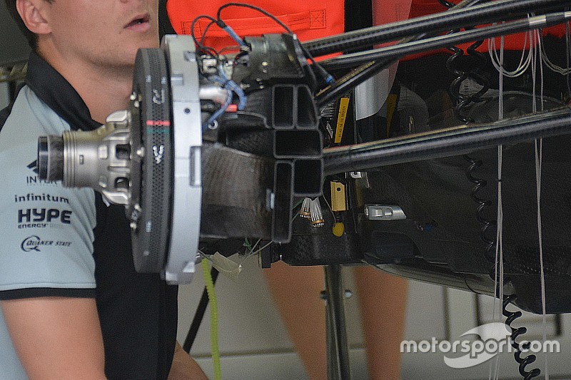 Formel-1-Technik: Force India ab sofort mit angeblasener Vorderachse