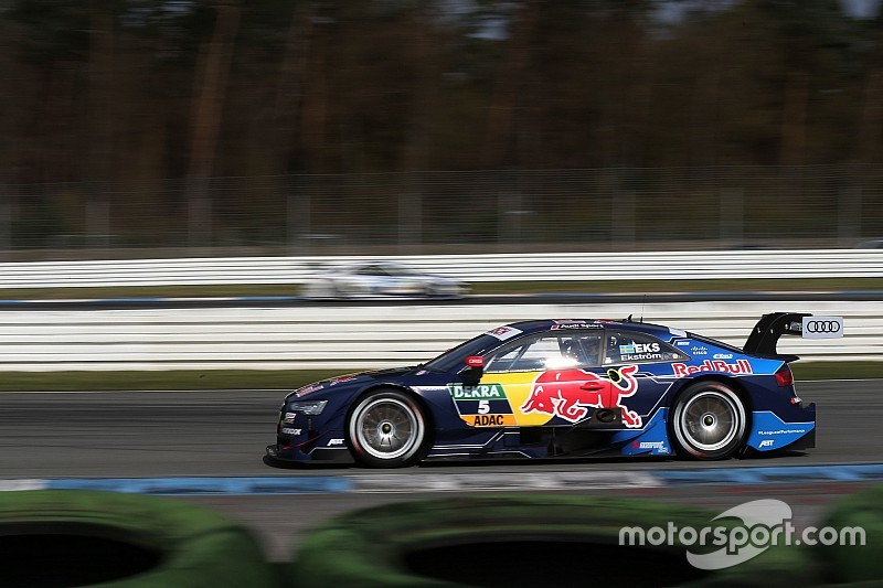 Mattias Ekström snelste op derde DTM-testdag