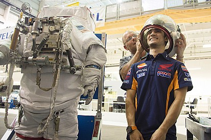 Galería: Pilotos de MotoGP en la NASA