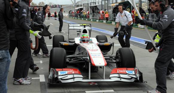 Sauber'in Singapur'daki hedefi puan almak