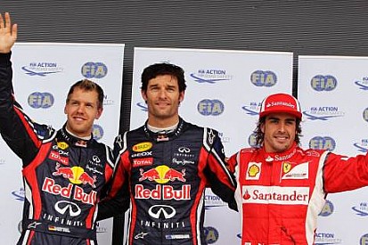 Britanya Grand Prix 2011 sıralama turları - Webber polde