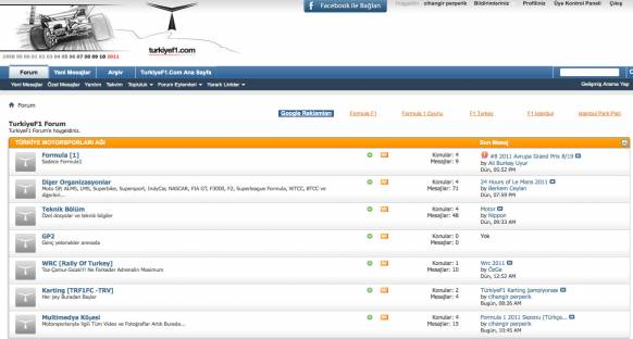 Forum sayfalarımız yenilendi